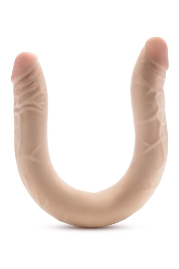 Dr. Skin Plus 16.5” Posable Double Dong Beige