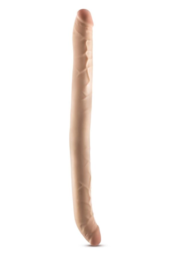 Dr. Skin Plus 16.5” Posable Double Dong Beige