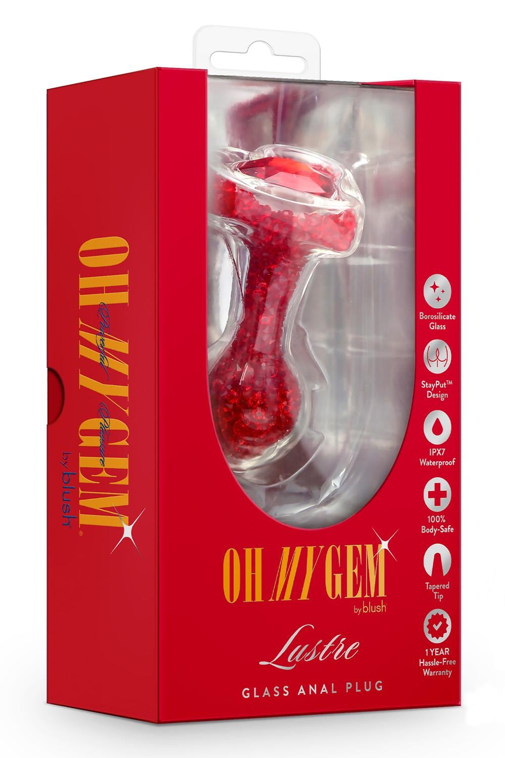 Oh My Gem Lustre Red