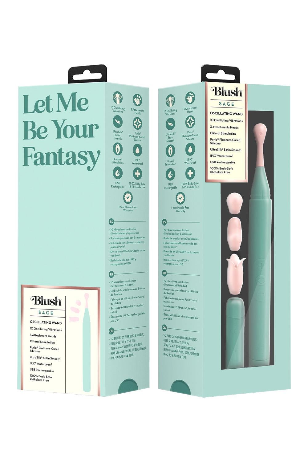 Blush Collection Sage Oscillating Wand