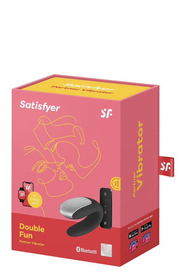 Satisfyer Double Fun Connect App Black