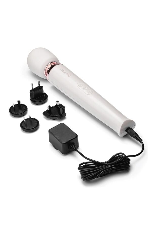 Le Wand Pearl White Rechargeable Massager