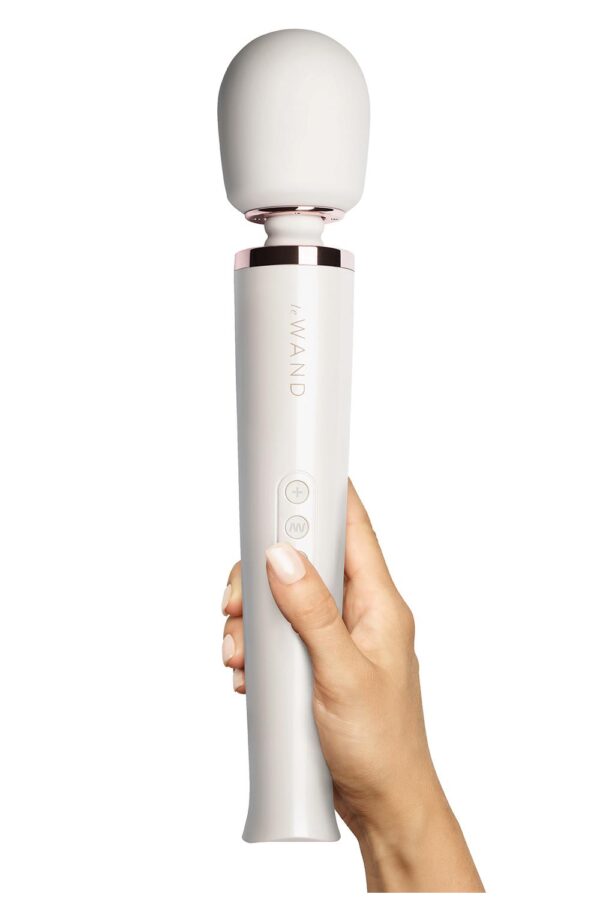 Le Wand Pearl White Rechargeable Massager
