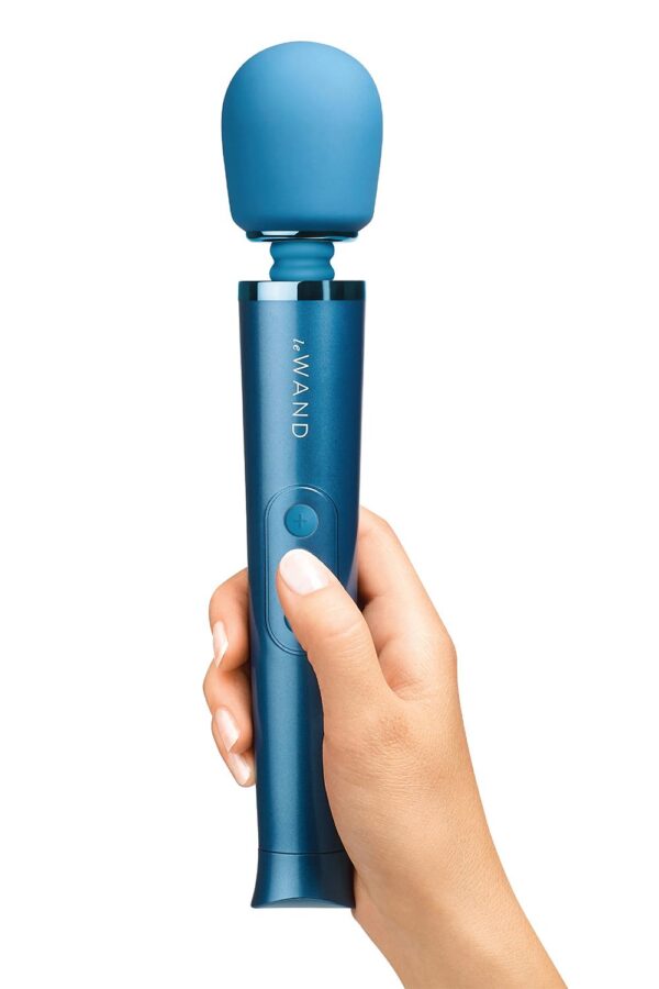380208.jpg Le Wand Petite Rechargeable Vibrating Massager Blue