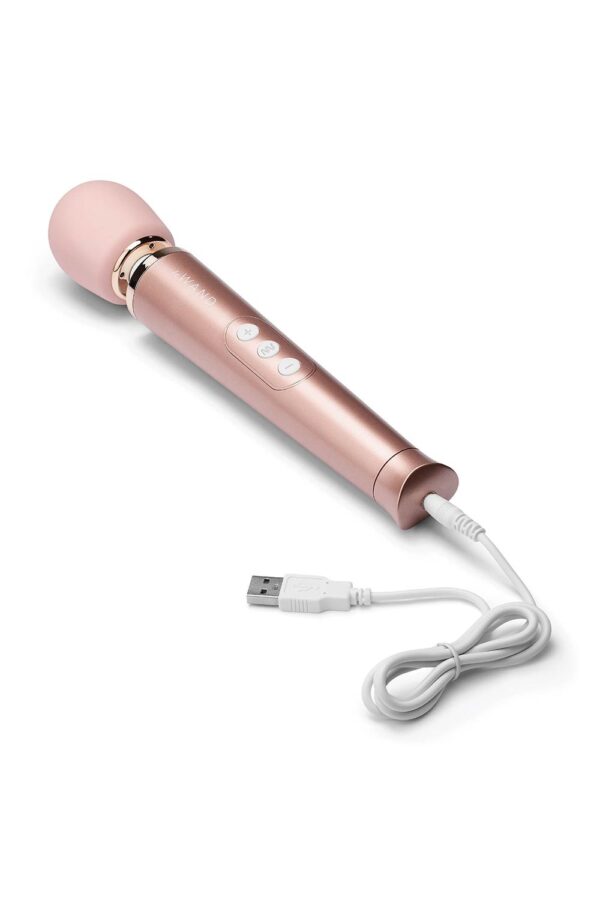 Le Wand Petite Rechargeable Vibrating Massager - Rose Gold