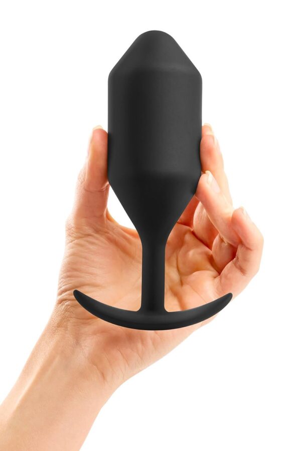 380294-1.jpg B-Vibe Snug Plug 5 Black