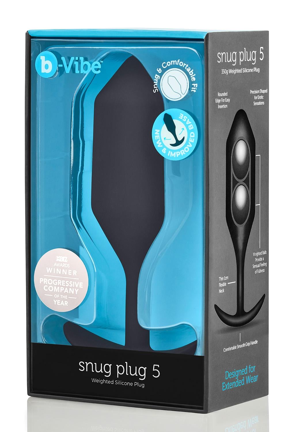 B-Vibe Snug Plug 5 Black