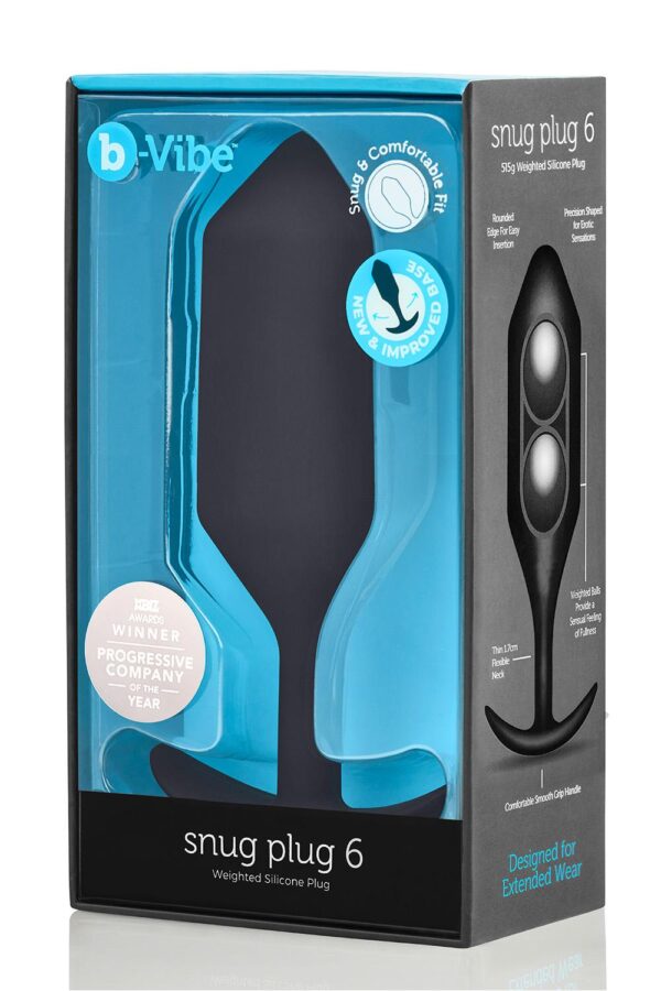 B-Vibe Snug Plug 6 Black