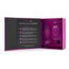 B-Vibe Vibrating Jewel Plug S/M Fuchsia