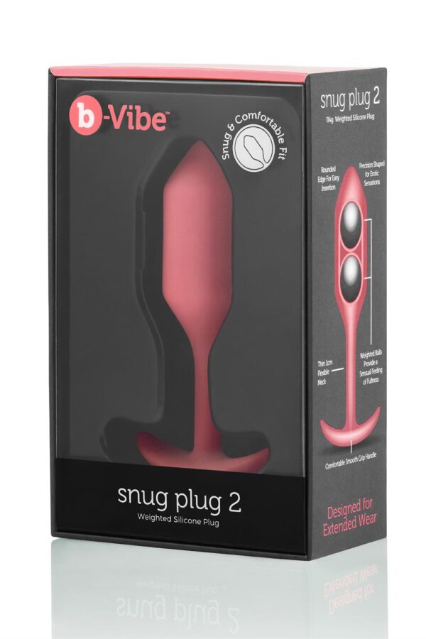 380337-P.jpg B-Vibe Snug Plug 2 Coral