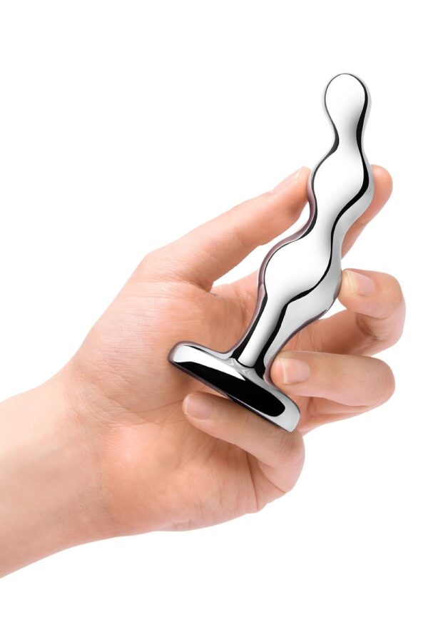 380366-1.jpg B-Vibe Stainless Steel Anal Beads