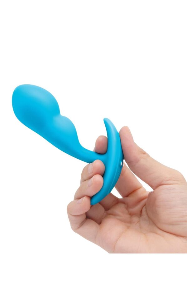 B-Vibe Remote Control P-Spot Snug Plug 95Gr Blue