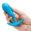 B-Vibe Remote Control P-Spot Snug Plug 95Gr Blue