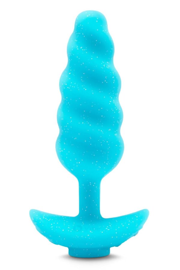 B-Vibe Unicorn Plug With Rainbow Tail