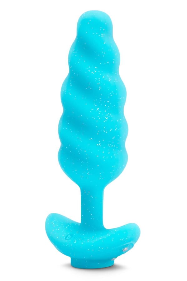 B-Vibe Unicorn Plug With Rainbow Tail