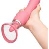 Le Wand Lick 3-1 Double Ended Vibe With Licking Tongue Stimulator