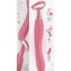 Le Wand Lick 3-1 Double Ended Vibe With Licking Tongue Stimulator