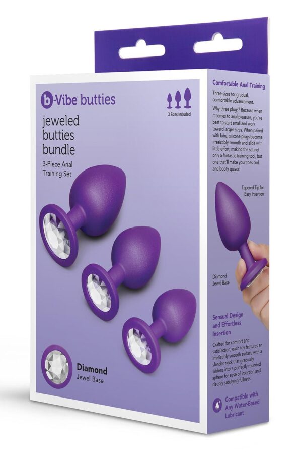 B-Vibe Jewel Butties Bundle
