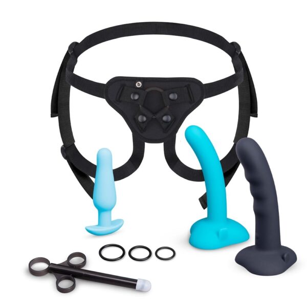 B-Vibe Strap-It-On Anal Training Kit