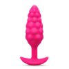 B-Vibe Bump Texture Plug Pink