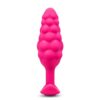 B-Vibe Bump Texture Plug Pink