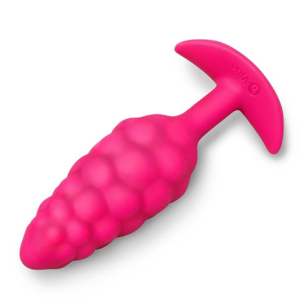 B-Vibe Bump Texture Plug Pink