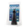 B-Vibe Cone 10 Inch Tapered And Ribbed Dildo With Suction Cup