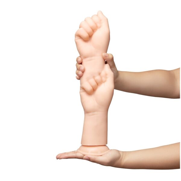 B-Vibe Fists 14.5 Inch Fist-Style Realistic Dildo With Suction Cup