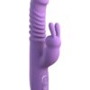 Fantasy For Her Her Thrusting Silicone Rabbit Purple