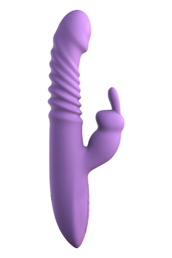 Fantasy For Her Her Thrusting Silicone Rabbit Purple