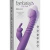 Fantasy For Her Her Thrusting Silicone Rabbit Purple