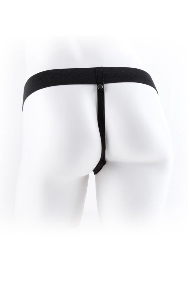 Fetish Fantasy Series 9 Inch Hollow Strap-On With Balls Light
