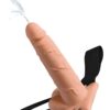 Fetish Fantasy Series 7 Inch Squirting Hollow Strap-On Light
