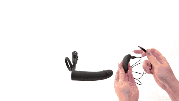 841234-2.gif Gender X Dildo With Cockring Black