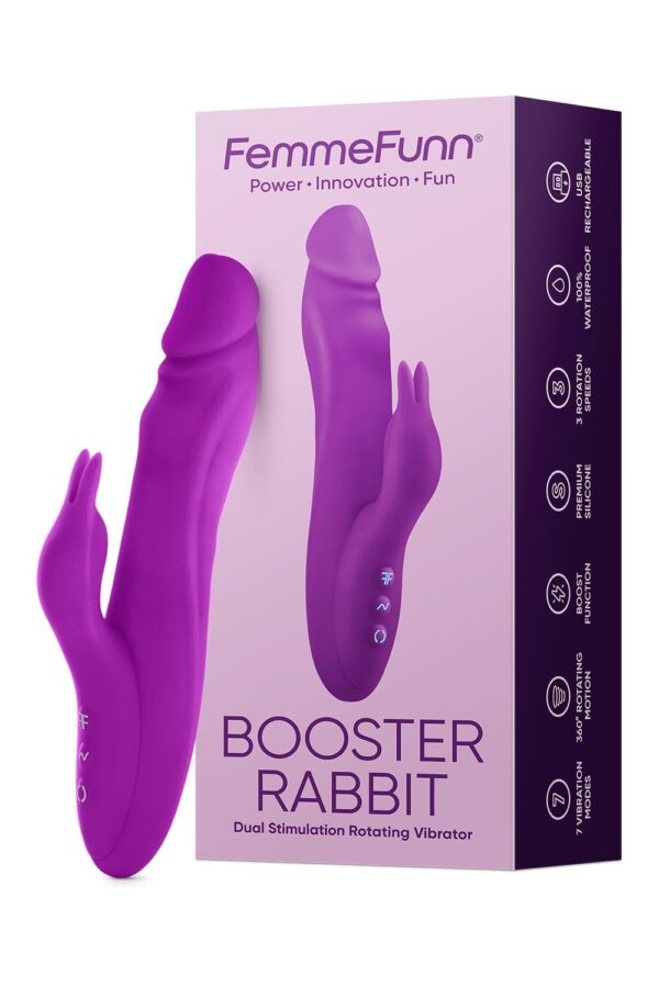 Femmefunn Booster Rabbit Purple