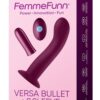 Femmefunn Versa Bullet With S Sleeve Dark Fuchsia