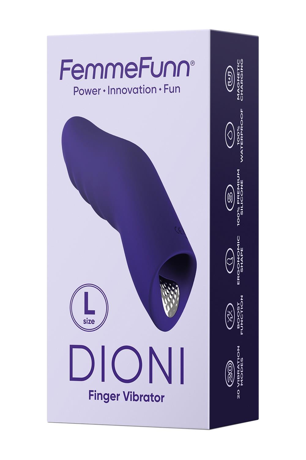 Femmefunn Dioni Large-Dark Purple