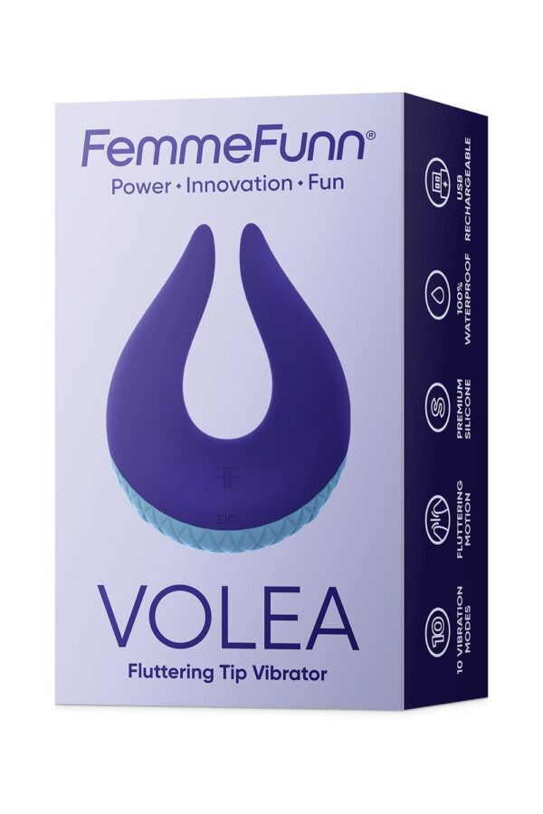 Femmefunn Volea Dark Purple / Light Blue Base