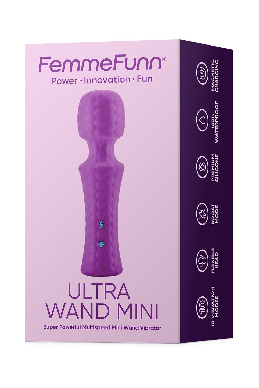 Femmefunn Ultra Wand Mini- Purple