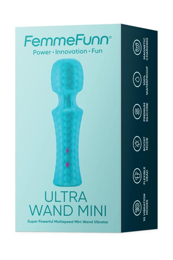 Femmefunn Ultra Wand Mini- Turquoise