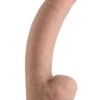 Shaft Model C 8.5 Inch Liquid Silicone Dong With Balls Pine