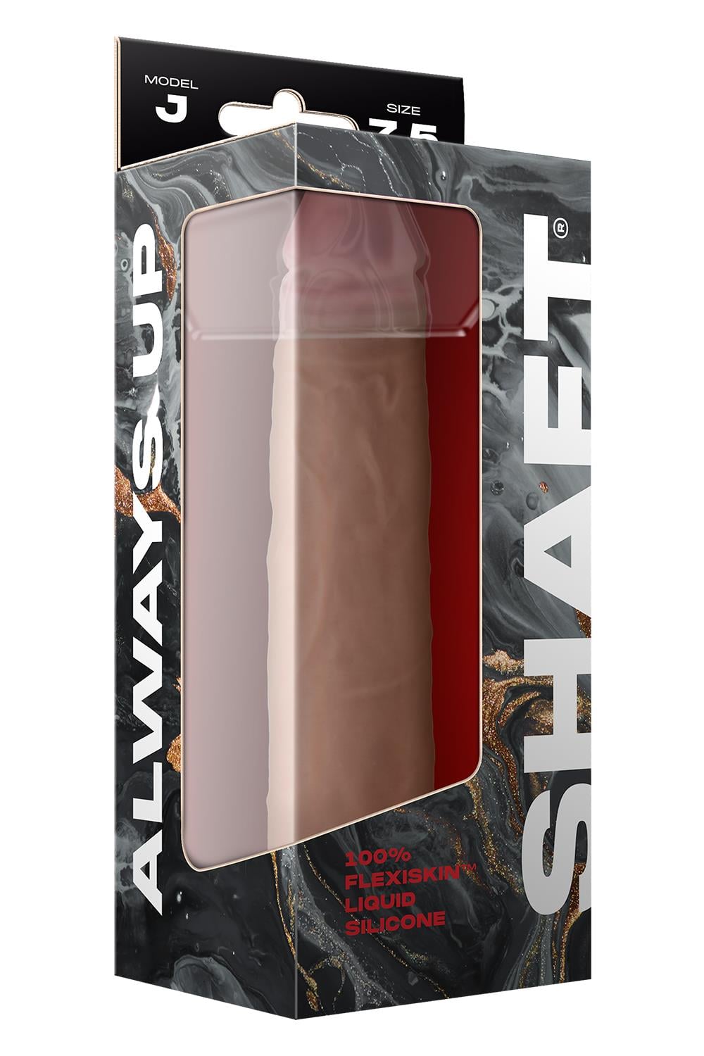 860220-P.jpg Shaft Model J 7.5 Inch Liquid Silicone Dong Pine
