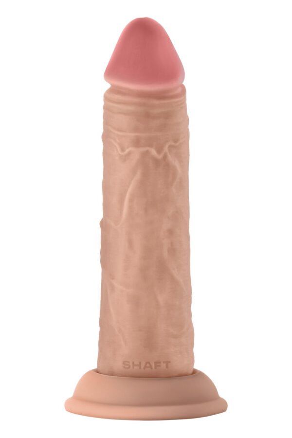 Shaft Model J 5.5 Inch Liquid Silicone Dong Pine