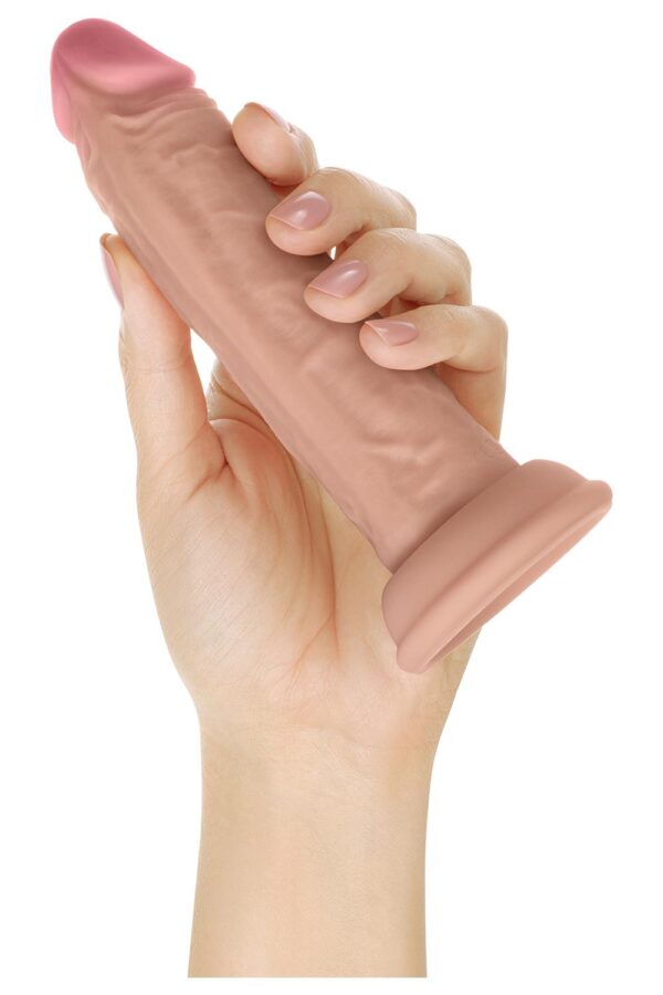 Shaft Model J 5.5 Inch Liquid Silicone Dong Pine