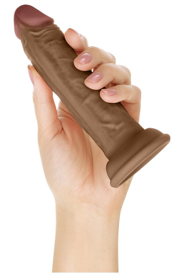 860237-3.jpg Shaft Model J 5.5 Inch Liquid Silicone Dong Oak
