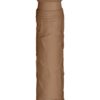 Shaft Sheath Model F Size 1 7.8 Inch Liquid Silicone Sleeve Oak