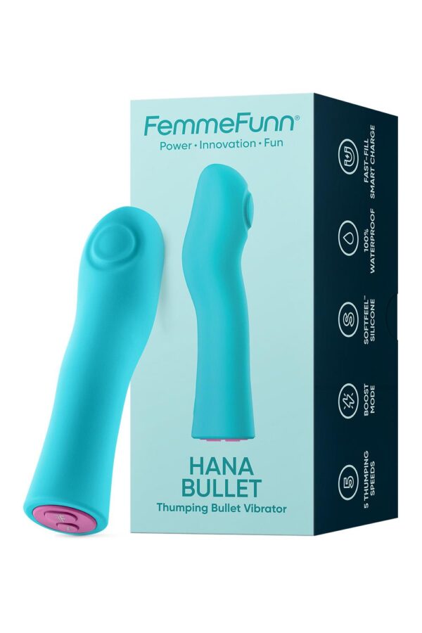 Hana Thumping Bullet Turquoise