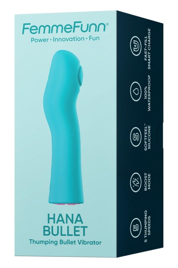 Hana Thumping Bullet Turquoise