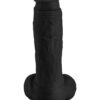 860300-1.jpg Shaft Model A 8.5 Inch Liquid Silicone Dong With Balls Black