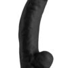 860304-1.jpg Shaft Model C 7.5 Inch Dong With Balls Black